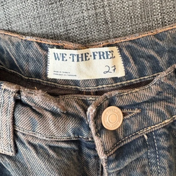 We The Free Good Luck Mid-Rise Barrel Jeans - Picture 3 of 3